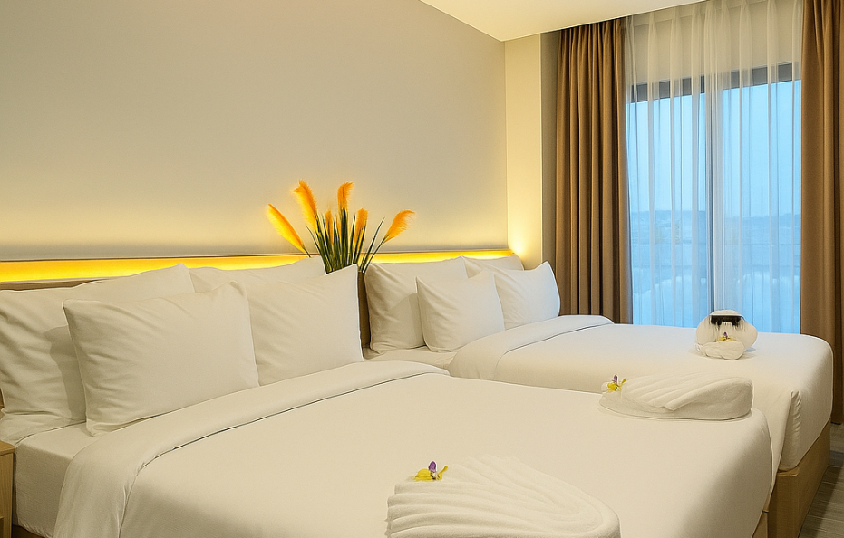 Premier Twin Room with Balcony