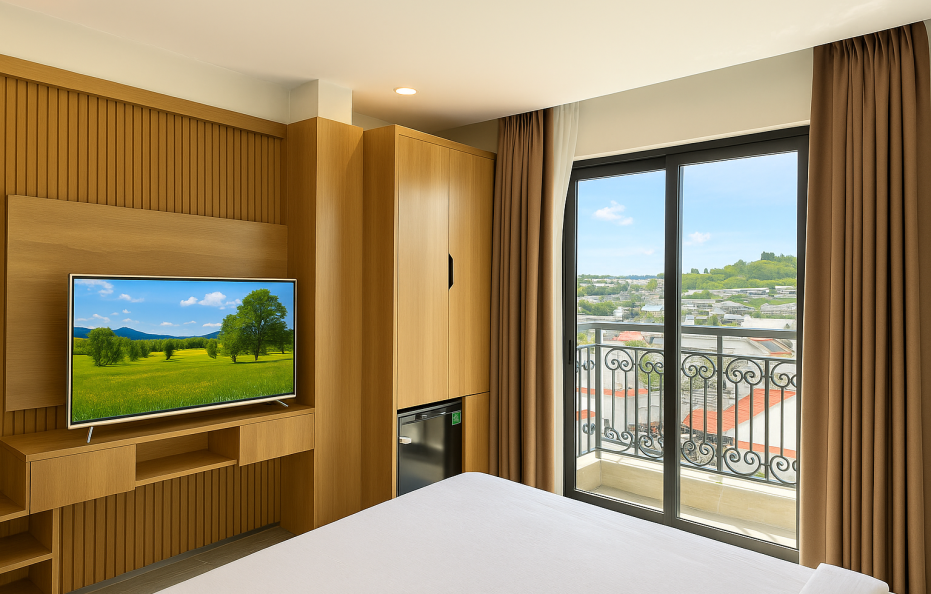 Deluxe Double Room with Balcony