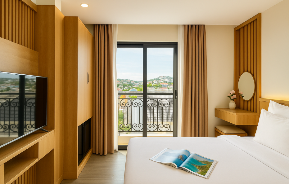 Deluxe Double Room with Balcony